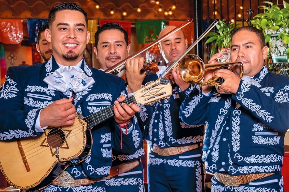 Live Entertainment mi Pueblo offers a live Mariachi band on select days of the week