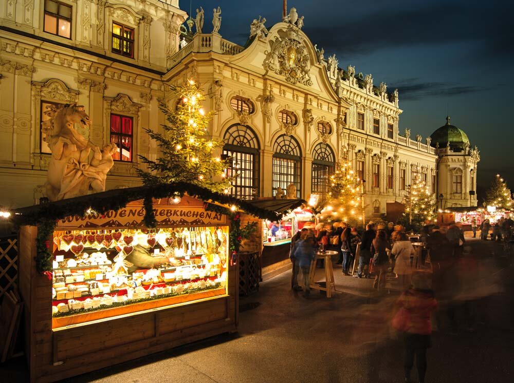 Weihnachtsmarkt Schloss Belvedere