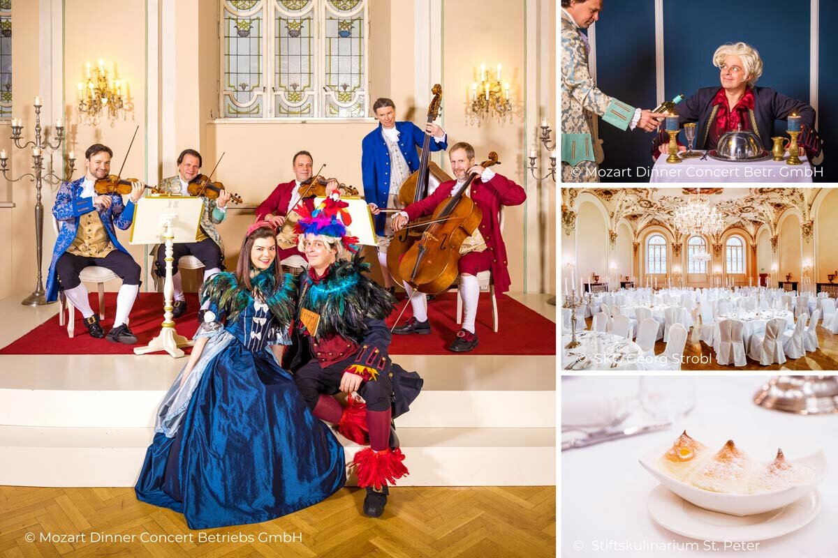 Mozart Dinner, a Feast for the Senses