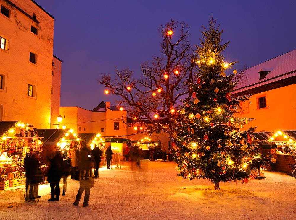 Festungsadvent im Burghof